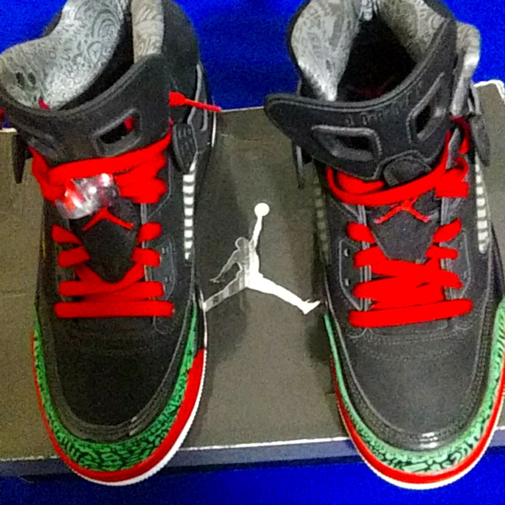 Jordan Spizike Shoes ‘Black Varsity Red’ 2017